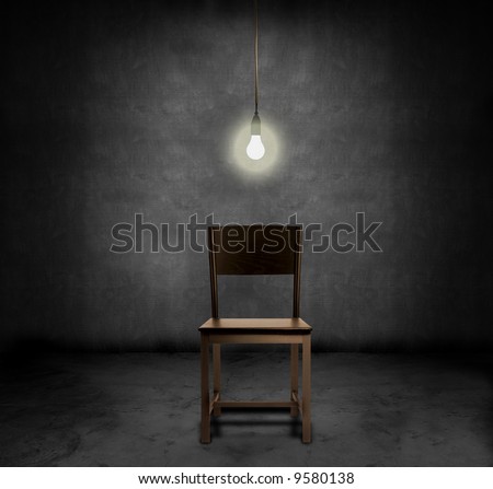 Hanging Light Bulb