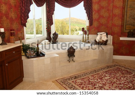 Elegant victorian bathroom