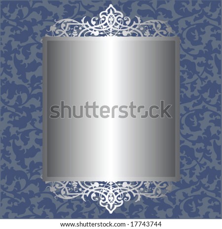 scroll wallpaper on Antique Wallpaper With Scroll Detail And Copy Space Stock Vector