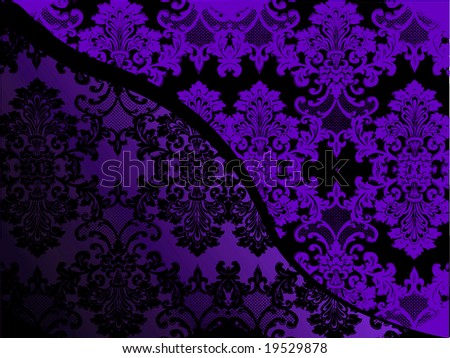 purple victorian pattern