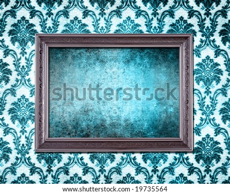 grunge wallpaper. Teal grunge wallpaper with