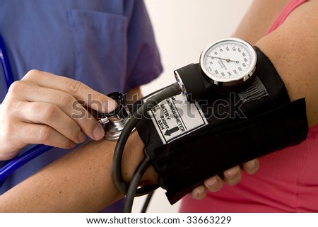 Nurse Taking Bp