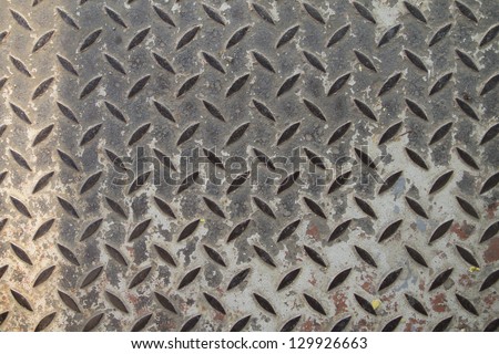 checker plate floor surface texture steel grip metal grating