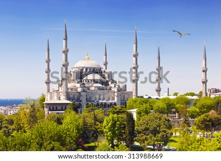 Blue mosque, Istanbul, Turkey