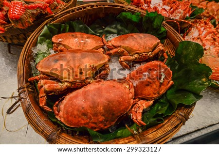 The sea food - crab