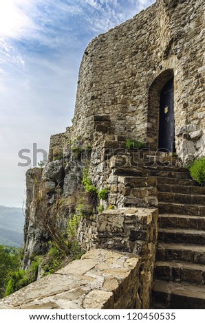 Socerb castle entrance, Slovenia, Europe