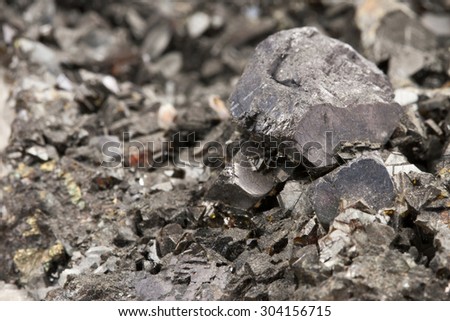 Closeup ore minerals natural resources pattern image
