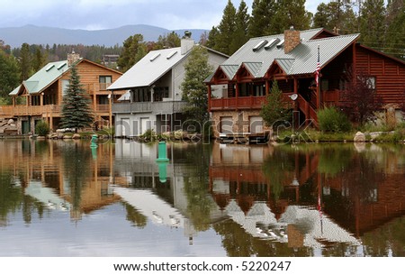 Lake Houses, Shadow Mountain Lake,