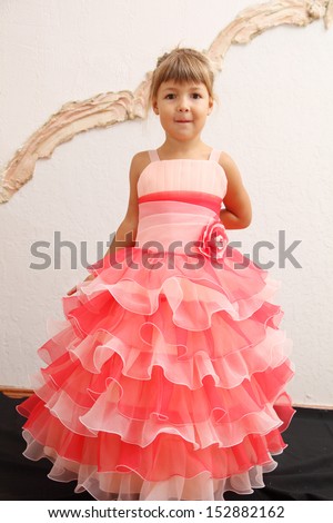 Little child in beautifull dress