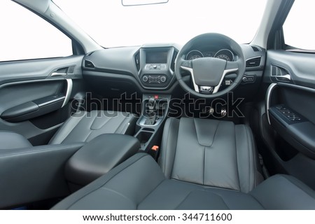 car interior detail