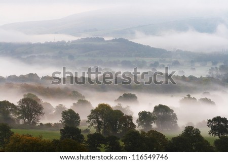 Mist at Hope Valley.