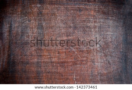 Grunge scratchy hardwood oak plank background or texture