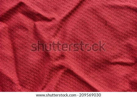 Creased fabric background or texture
