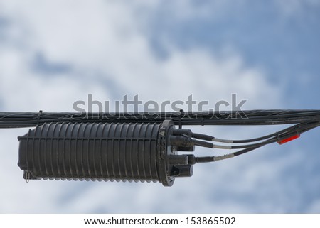 Electric Power Lines connector high voltage electricity