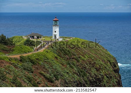 kauai lighthouse kilauea point hawaii island