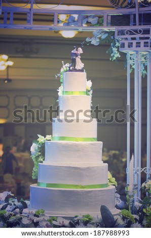 Vintage Wedding Cake.