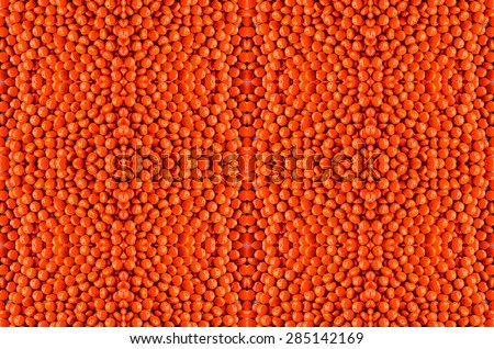 orange sweet candies background
