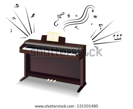 Piano. Its a raster version. Vector search in my portfolio.