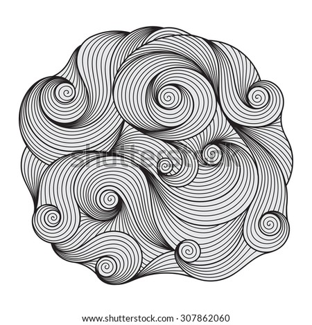 Asian ethnic floral retro doodle background pattern circle in vector Henna paisley mehndi doodles design tribal design element Black and white Asian ethnic floral retro doodle background pattern circle in vector Henna paisley mehndi doodles design tribal design element Black and white