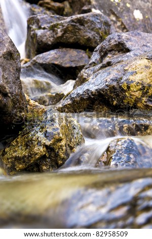 lovely little rock stream