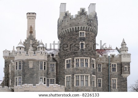 casa loma castle. stock photo : Casa Loma