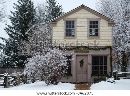 Old Country Store - in winter