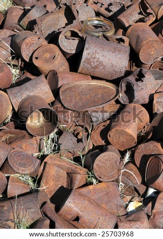 Rusty cans
