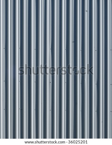 Corrugated metal - pattern / background