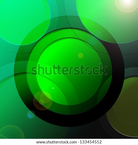 Circle light abstract background