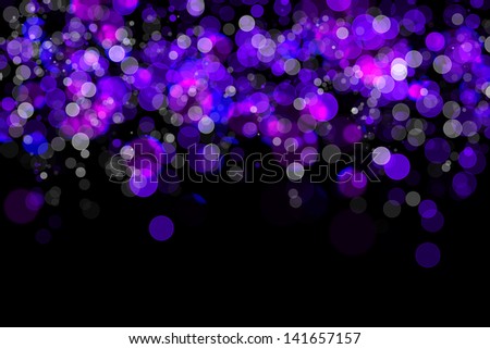 Abstract blue background, light sparking circle design