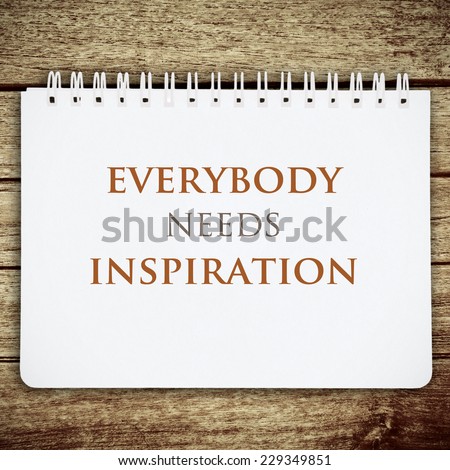 Work quote on white notebook background. Inspiration motivational background. Life quote.
