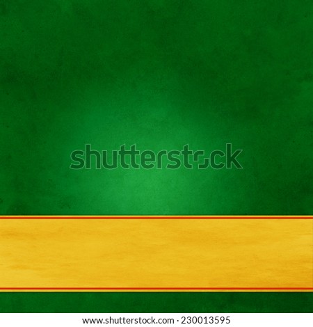 Abstract red background with elegant gold ribbon stripe banner for Christmas concept. Christmas background.