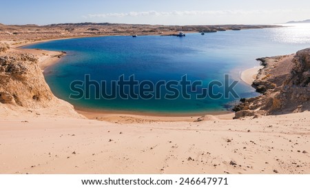 Ras Mohamed National Park, Sharm El Sheikh, Egypt. The confluence of the Suez Canal and Aqaba