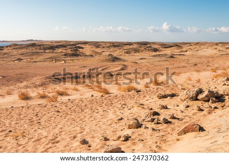 Desert of Ras Mohammed national park, Sinai, Egypt