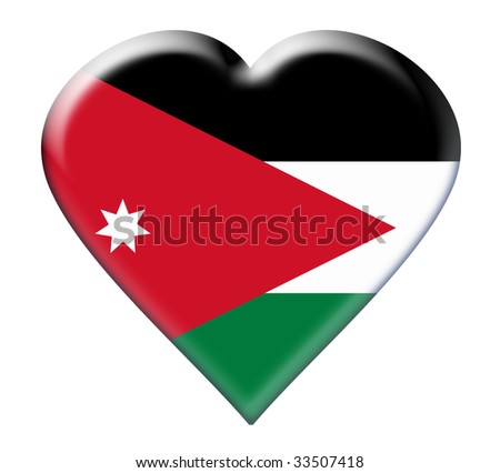 Jordan National Flag