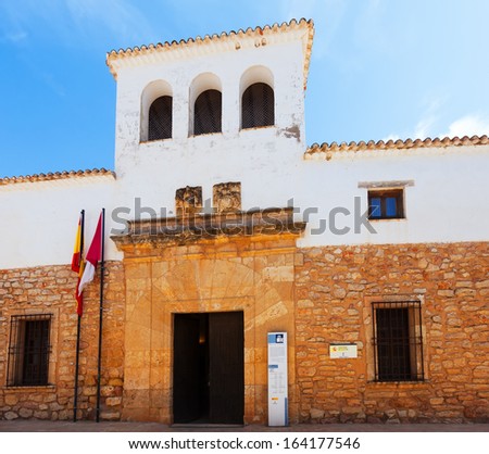 EL TOBOSO, SPAIN - AUGUST 23: Museum of Dulcinea on August 23, 2013 in El Toboso, Spain. Town is famous for appearing in novel Don Quixote by writer Miguel de Cervantes