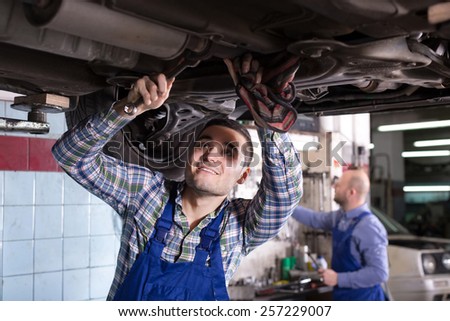 Positive mechanics fixing car