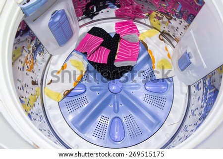 In a washing machine