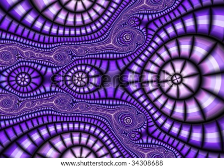 Violet fractal