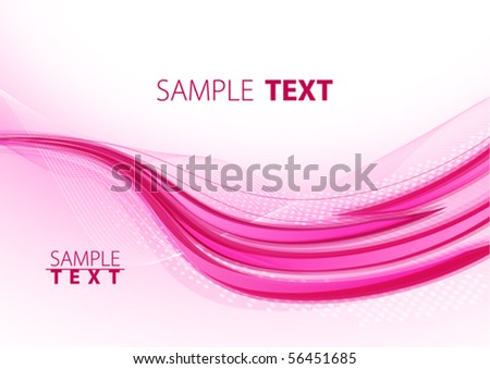 Pink abstract background. Vector