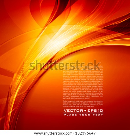 Abstract Ardent Background. Vector
