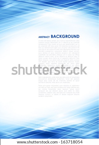 Abstract Light Techno Background. Vector