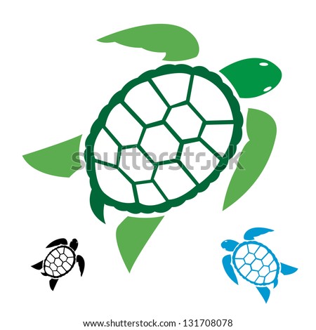 Vector Image Of An Turtle On White Background - 131708078 : Shutterstock