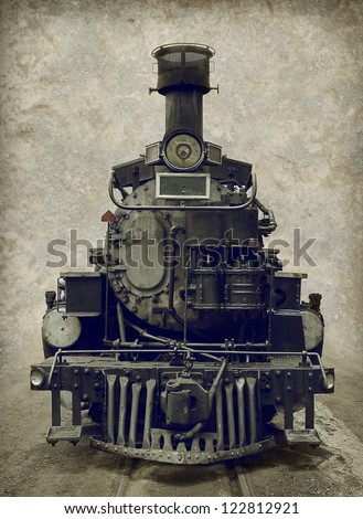 Old train - locomotive