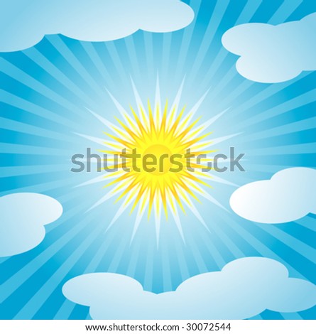 sunny sky cartoon. dec beautiful shutterstocks trees illustration of cars Sunny+sky+cartoon