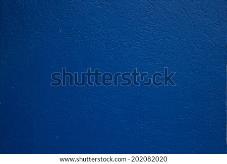 Blue Concrete Wall Texture Background