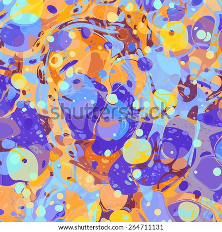 abstract artistic background, paint blobs