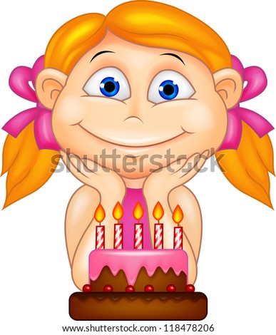  - stock-photo-illustration-of-little-girl-with-birthday-cake-118478206