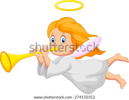 Cartoon Cute Angel Stock Vector Illustration 274150352 : Shutterstock