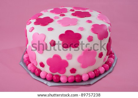 Fashion Fondant Cake